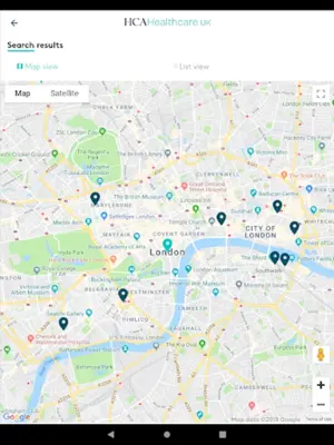 My HCA GP android App screenshot 0